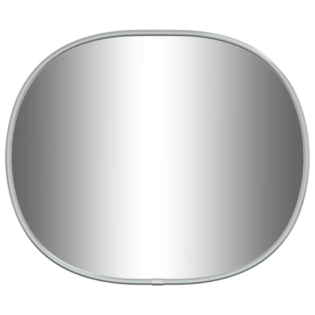 VIDAXL Miroir mural Argente 30x25 cm