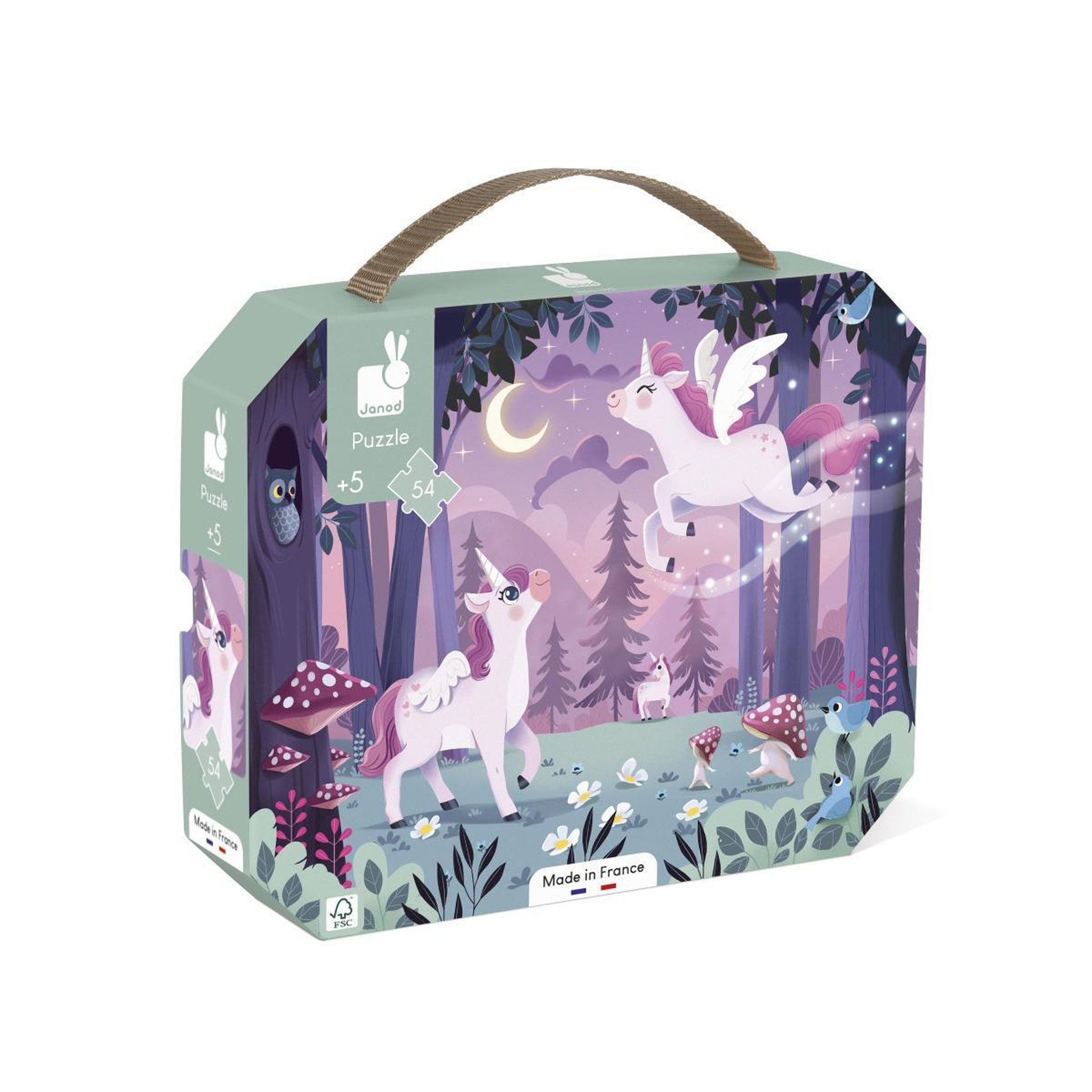 JANOD 54p puzzle les Licornes magiques