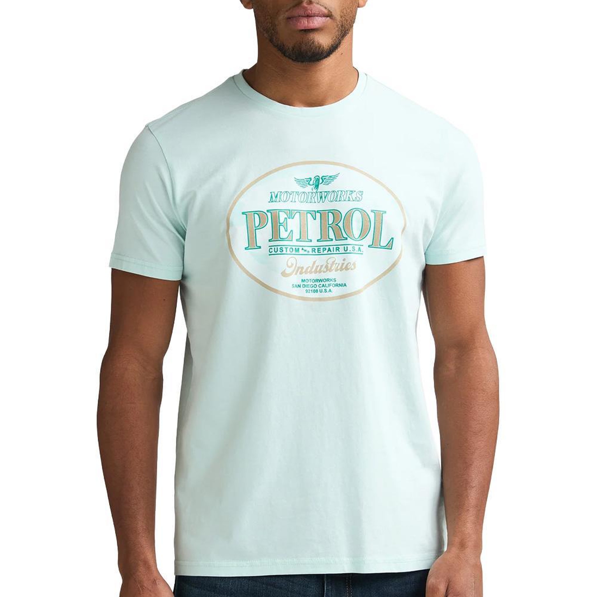 Voir la diapositive 1 : Petrol Industries T-Shirt Vert Homme Petrol Industries Classic