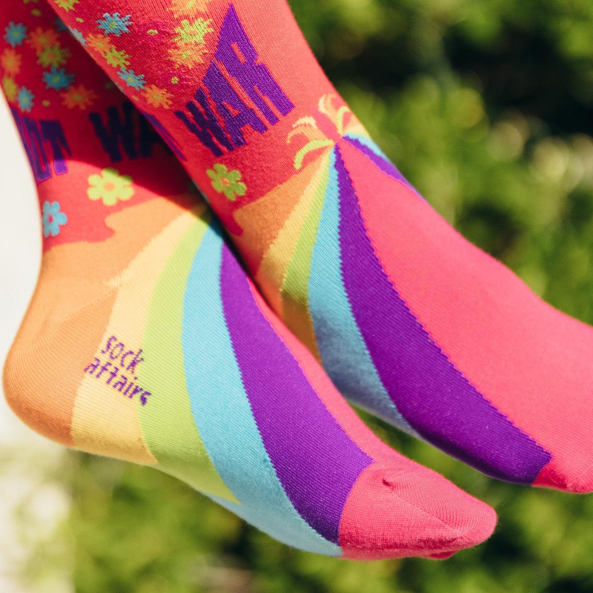 Voir la diapositive 5 : SOCK AFFAIRS Chaussettes peace & love