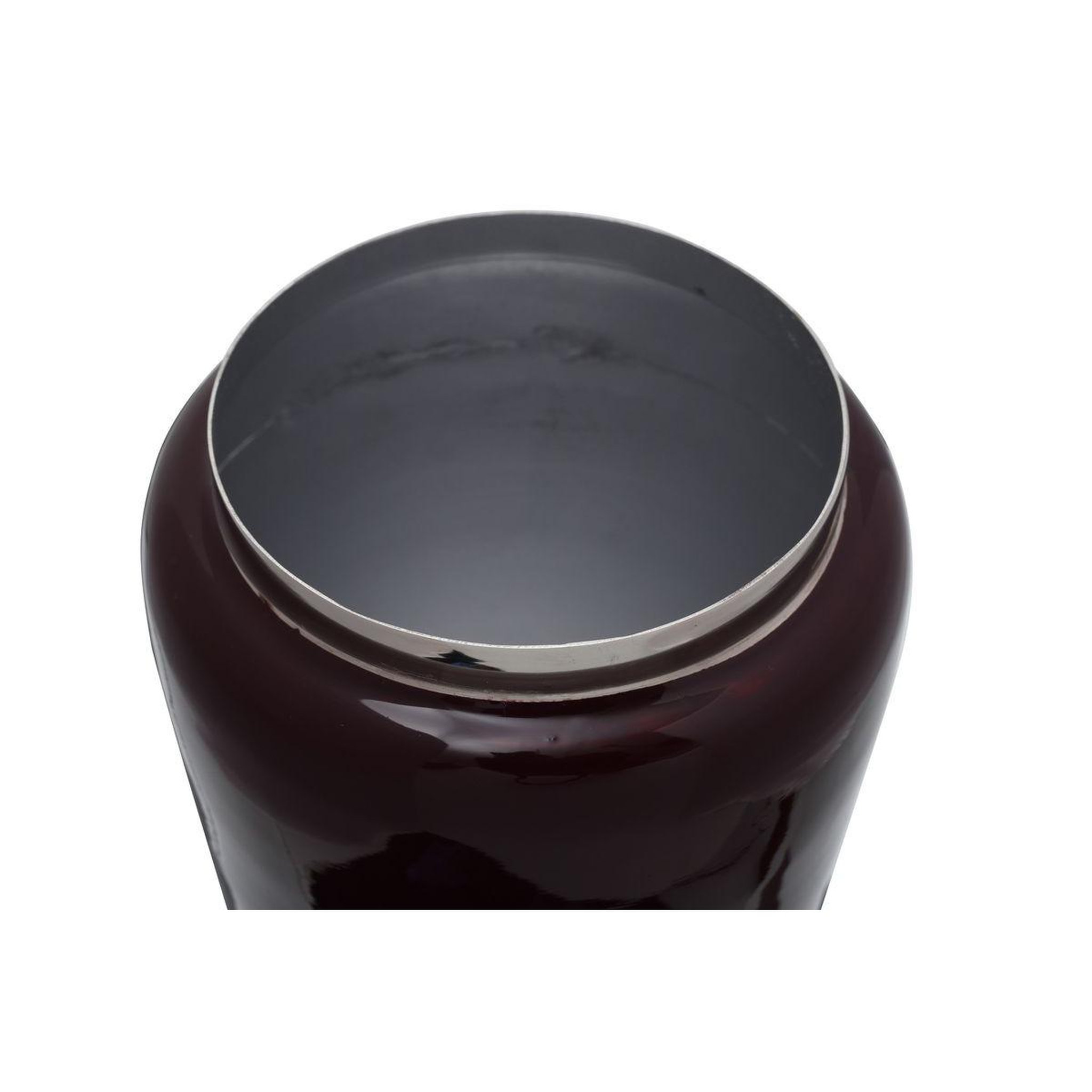 Voir la diapositive 2 : Paris Prix Vase rond design  veronika  24cm violet & argent