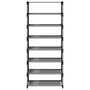 Voir la diapositive 5 : VIDAXL Étagère à chaussures 8 niveaux gris 54x28x124cm tissu non tissé