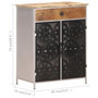 Voir la diapositive 6 : VIDAXL Buffet 60x35x75 cm Bois de manguier brut et fer
