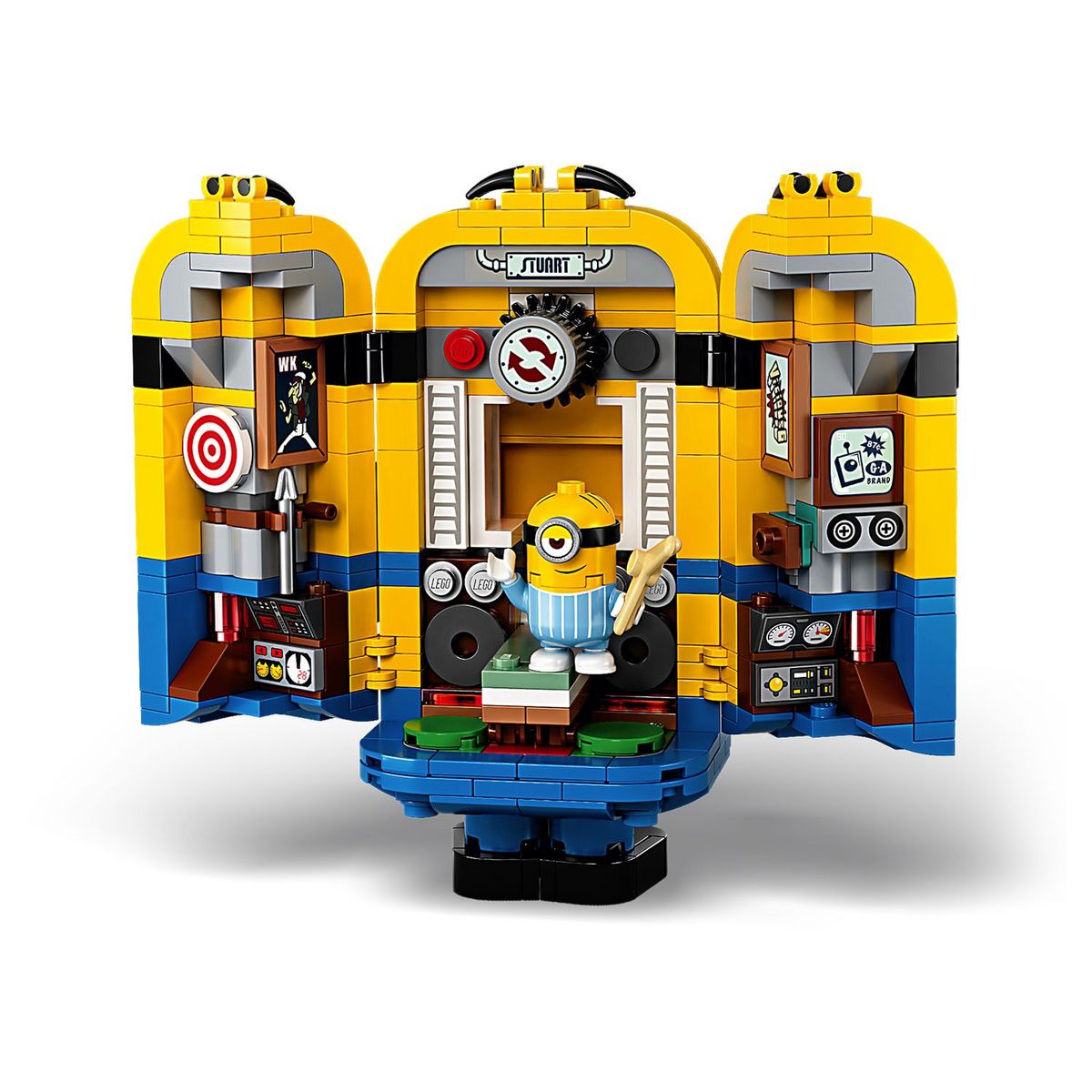 LEGO Minions 75551 - Maxi-Minions et leurs repaires