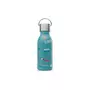 QWETCH Bouteille isotherme isotherme inox Kids Honolulu Bleu 350 ml