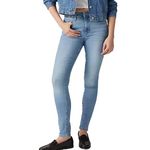 Levi's Jean 721  Femme Levi's High Rise Skinny Light   W25. Coloris disponibles : Bleu