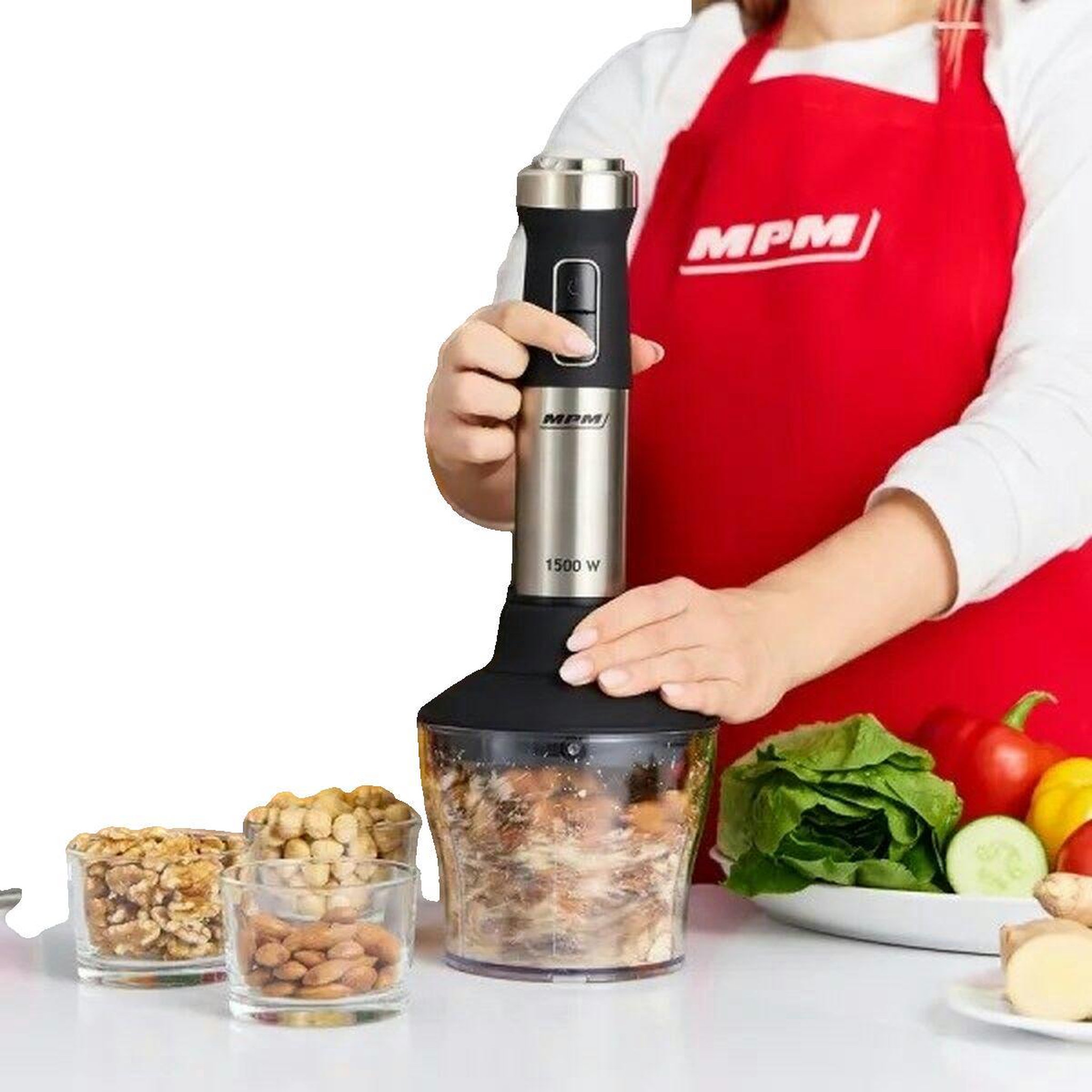 Voir la diapositive 2 : MPM Blender MPM MBL-42M 1500 W Noir