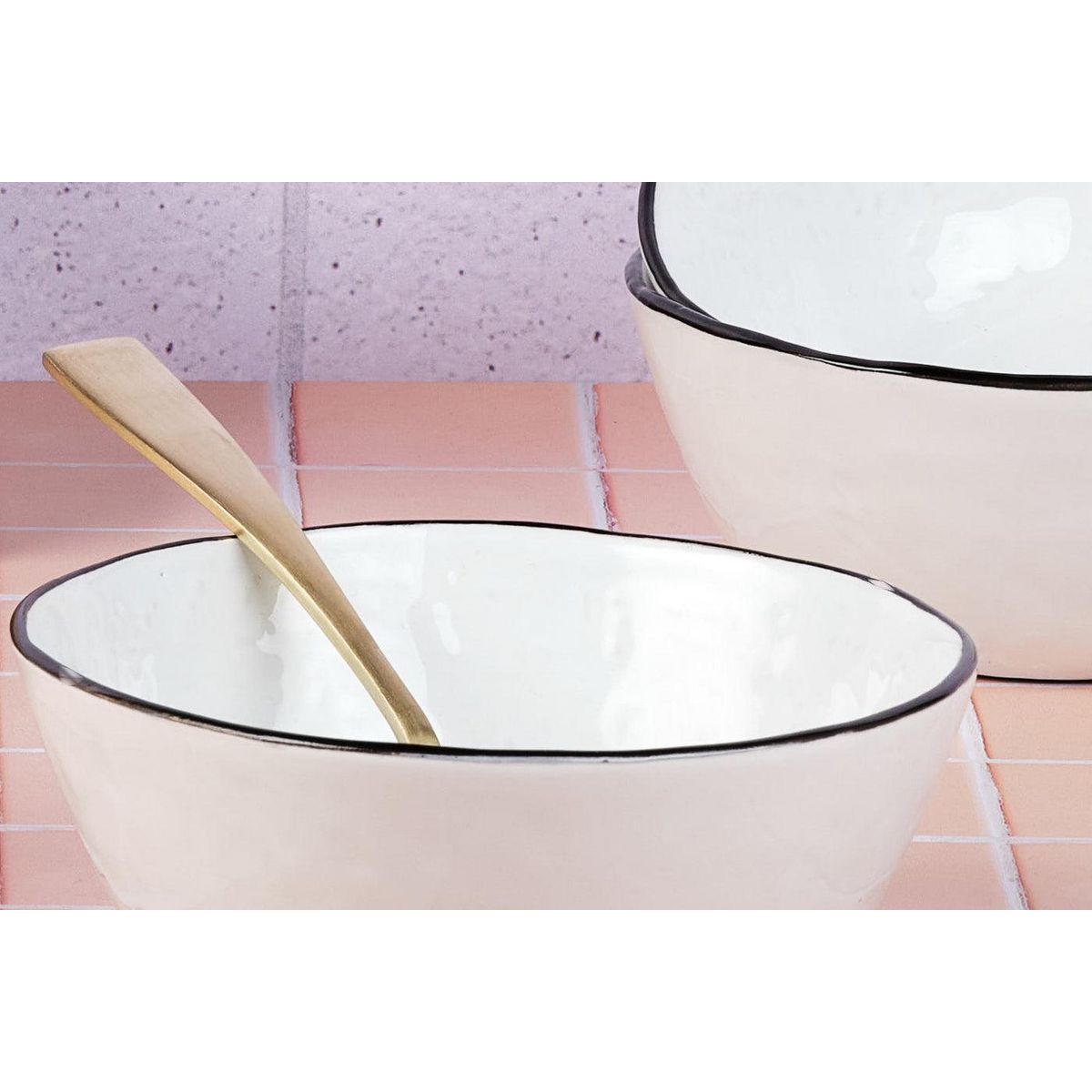 BJORN Bol PURE Ø16cm - 4 pièces - Blanc Neige