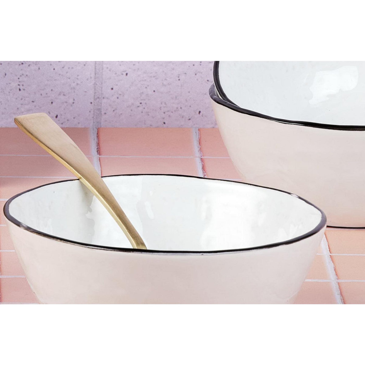 BJORN Bol PURE Ø16cm - 4 pièces - Blanc Neige