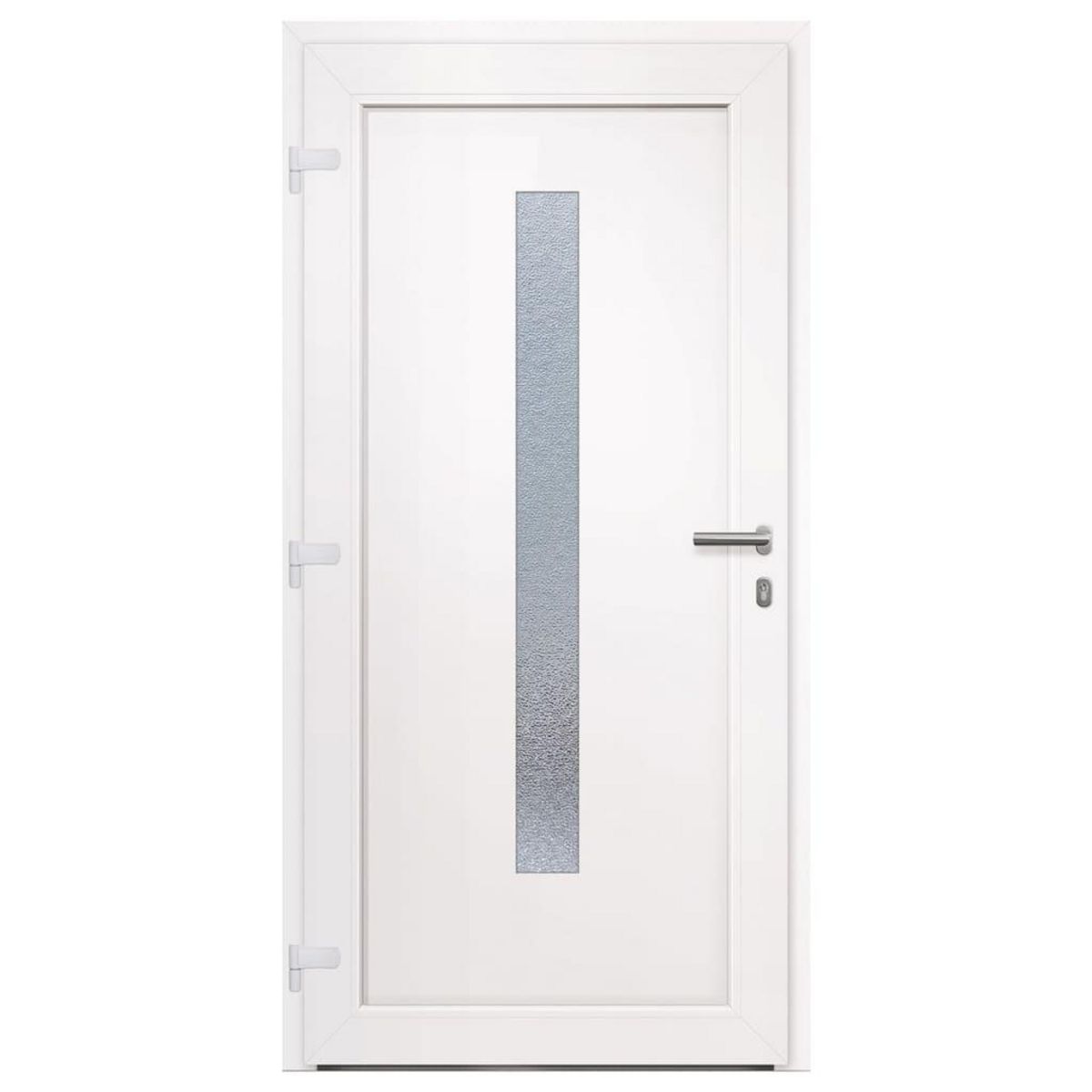 VIDAXL Porte d'entree Blanc 98x200 cm PVC