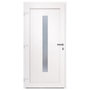 Voir la diapositive 4 : VIDAXL Porte d'entree Blanc 98x200 cm PVC