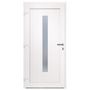 Voir la diapositive 4 : VIDAXL Porte d'entree Blanc 98x200 cm PVC
