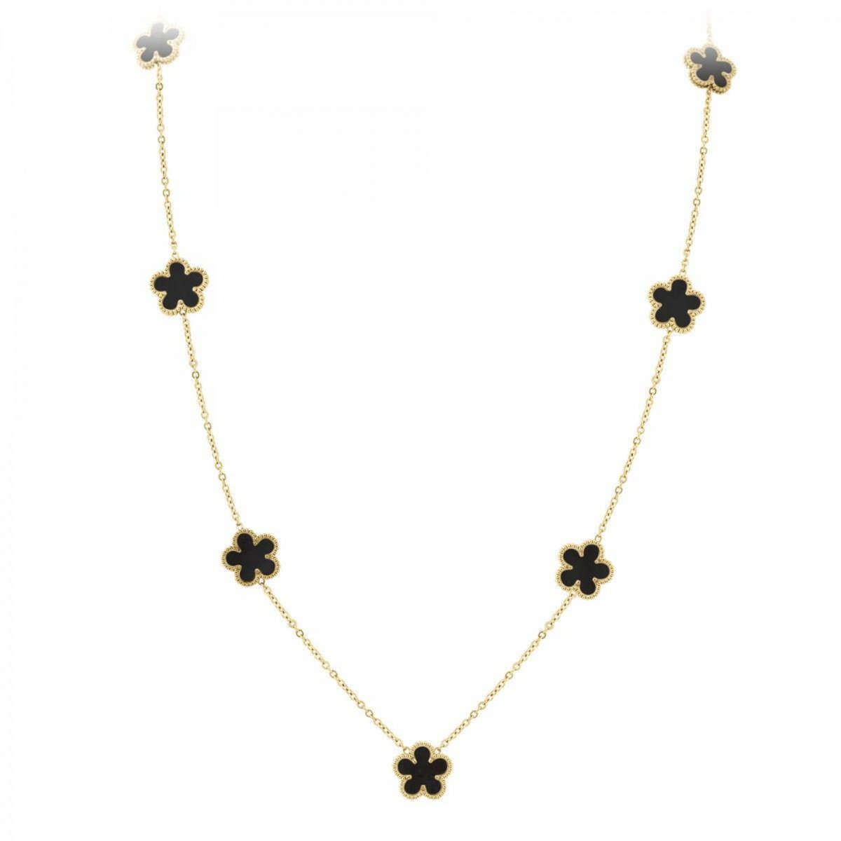 SC BOHEME Sautoir fleurs par SC Bohème