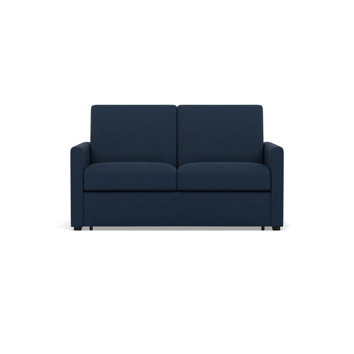 BEST MOBILIER Julia - canapé 3 places convertible express couchage quotidien 140 cm matelas 14 cm en tissu