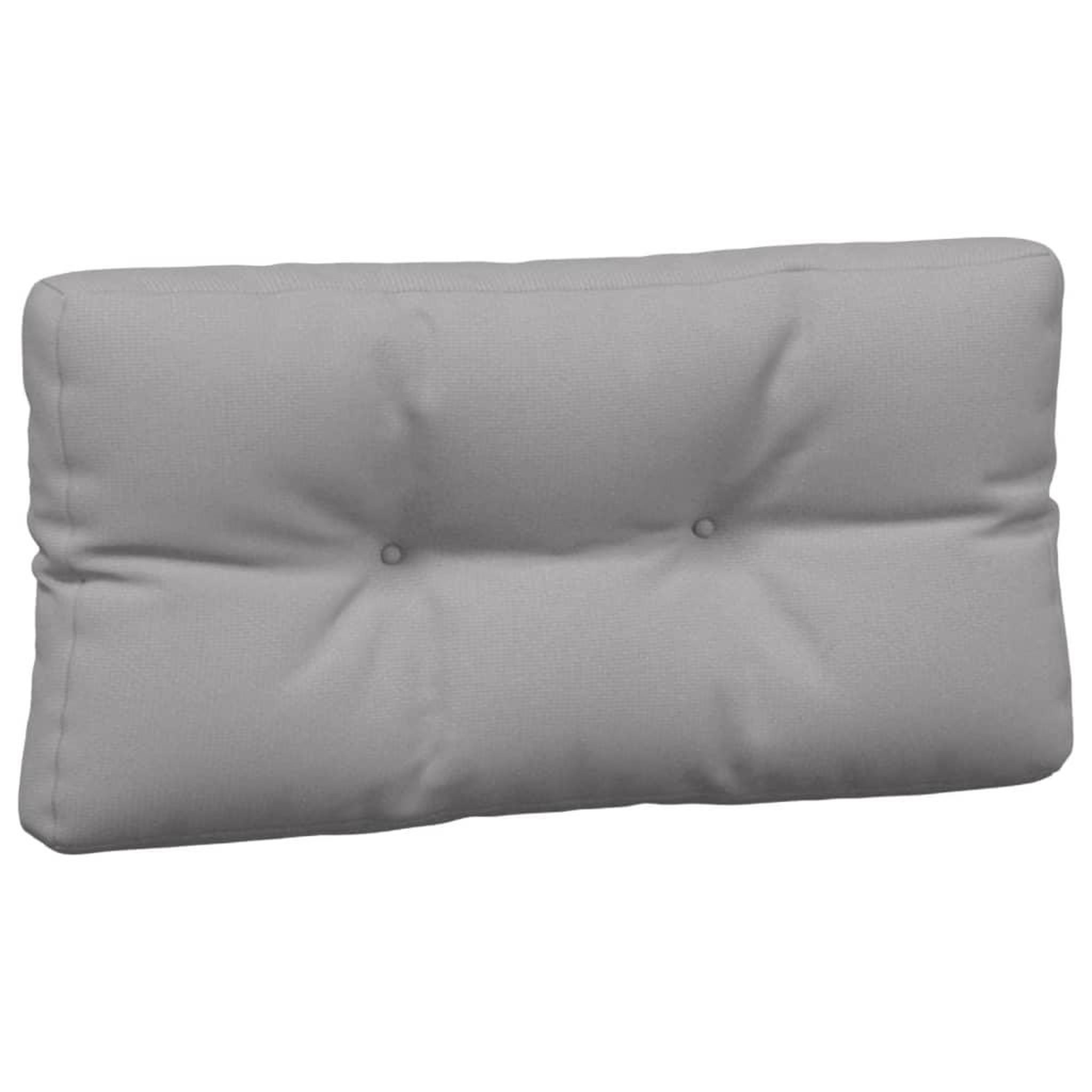 Voir la diapositive 5 : VIDAXL Coussins de palette lot de 7 gris tissu