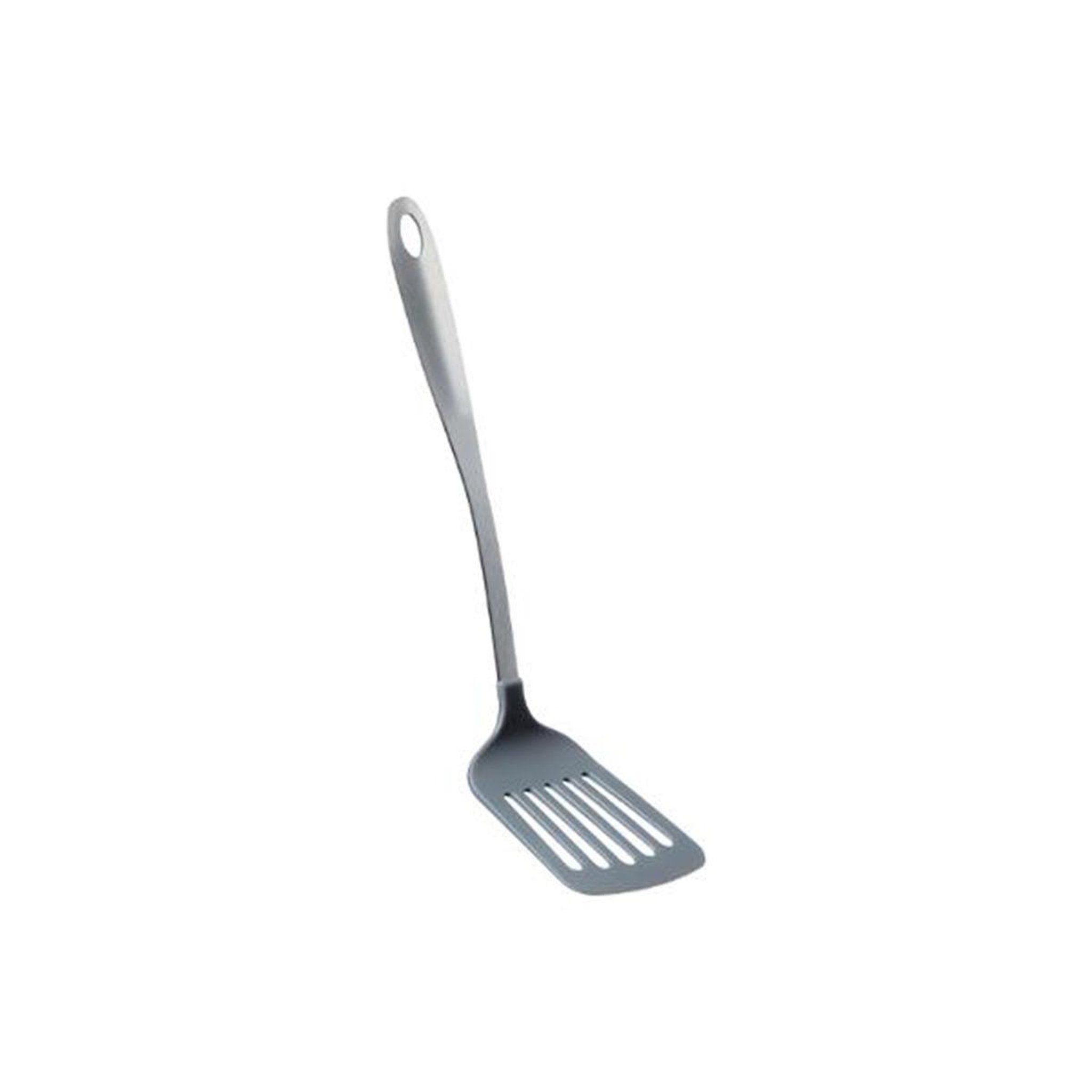 Voir la diapositive 1 : FIVE Spatule ajourée de cuisine  inox  34cm gris