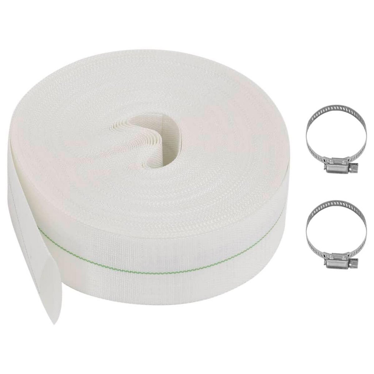 VIDAXL Tuyau plat 25 m 2  PE