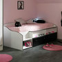 Voir la diapositive 2 : Paris Prix Lit Enfant Combiné 90x190cm  Cambridge  Blanc