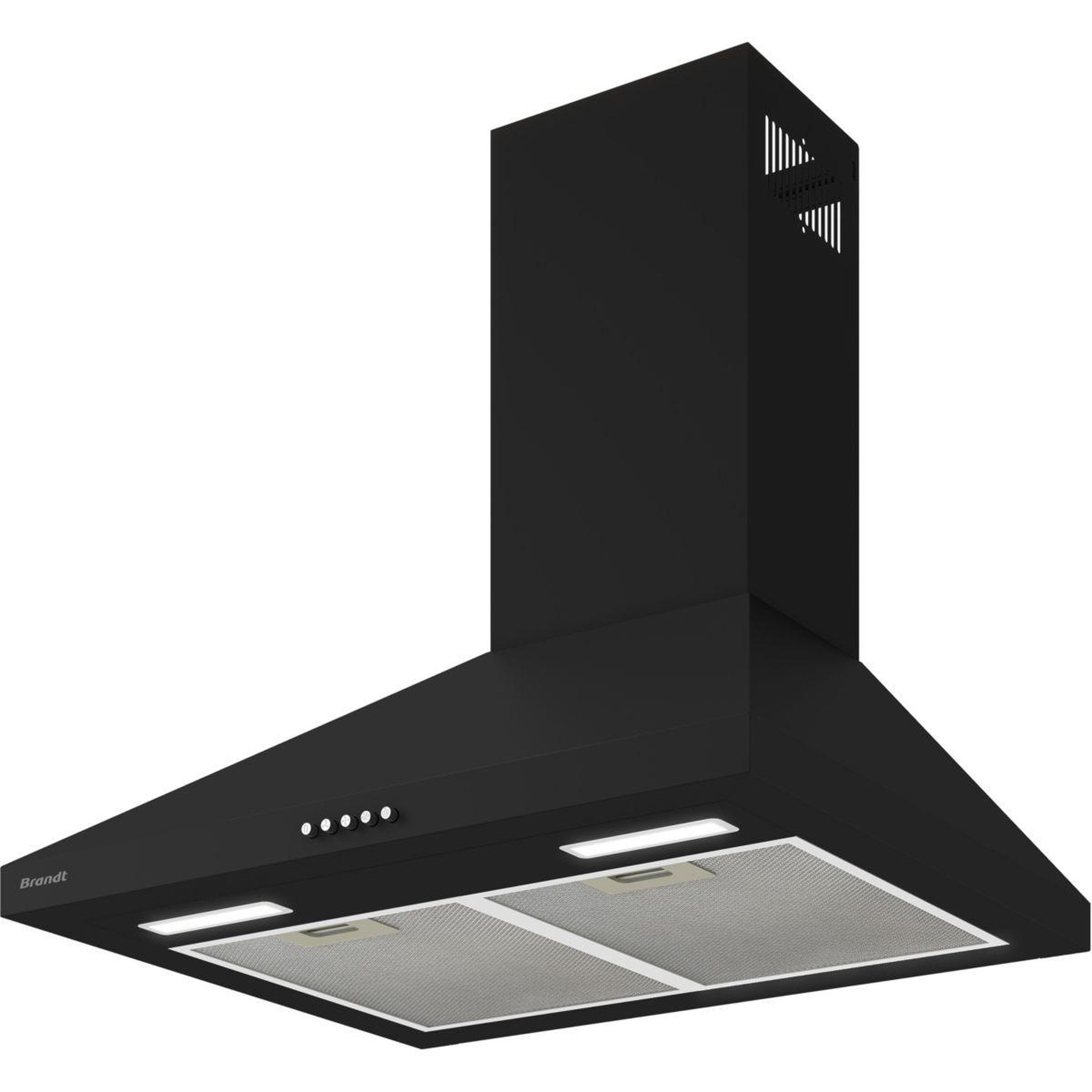 Voir la diapositive 2 : BRANDT Hotte décorative murale BHP4612B