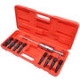 Voir la diapositive 1 : VIDAXL Ensemble d'outils d'extraction de palier a trou borgne 9 pcs