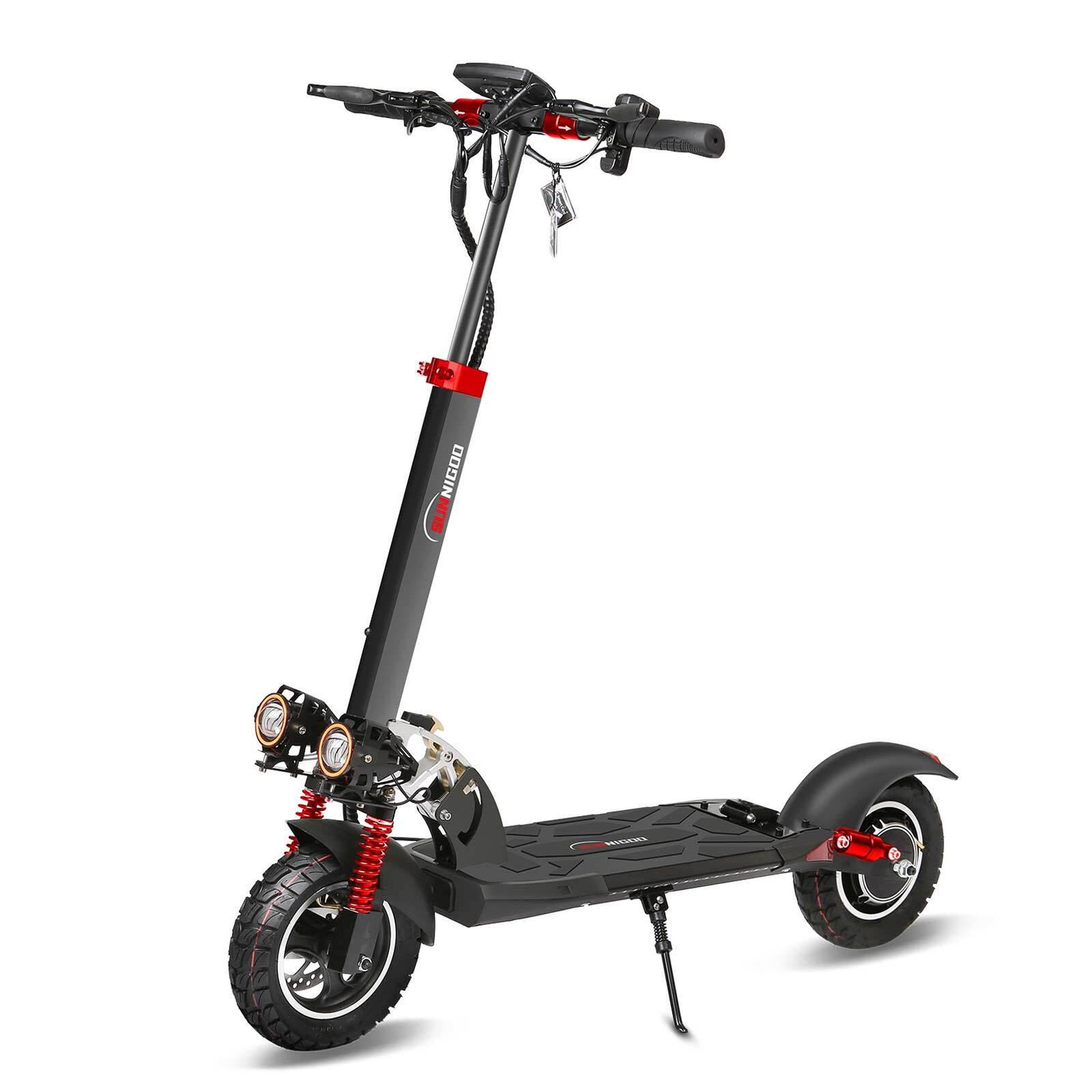 Voir la diapositive 5 : SUNNIGOO Trottinette électrique sunnigoo n3lmax, batterie 48 v 15 ah, nfc, selle amovible, noire
