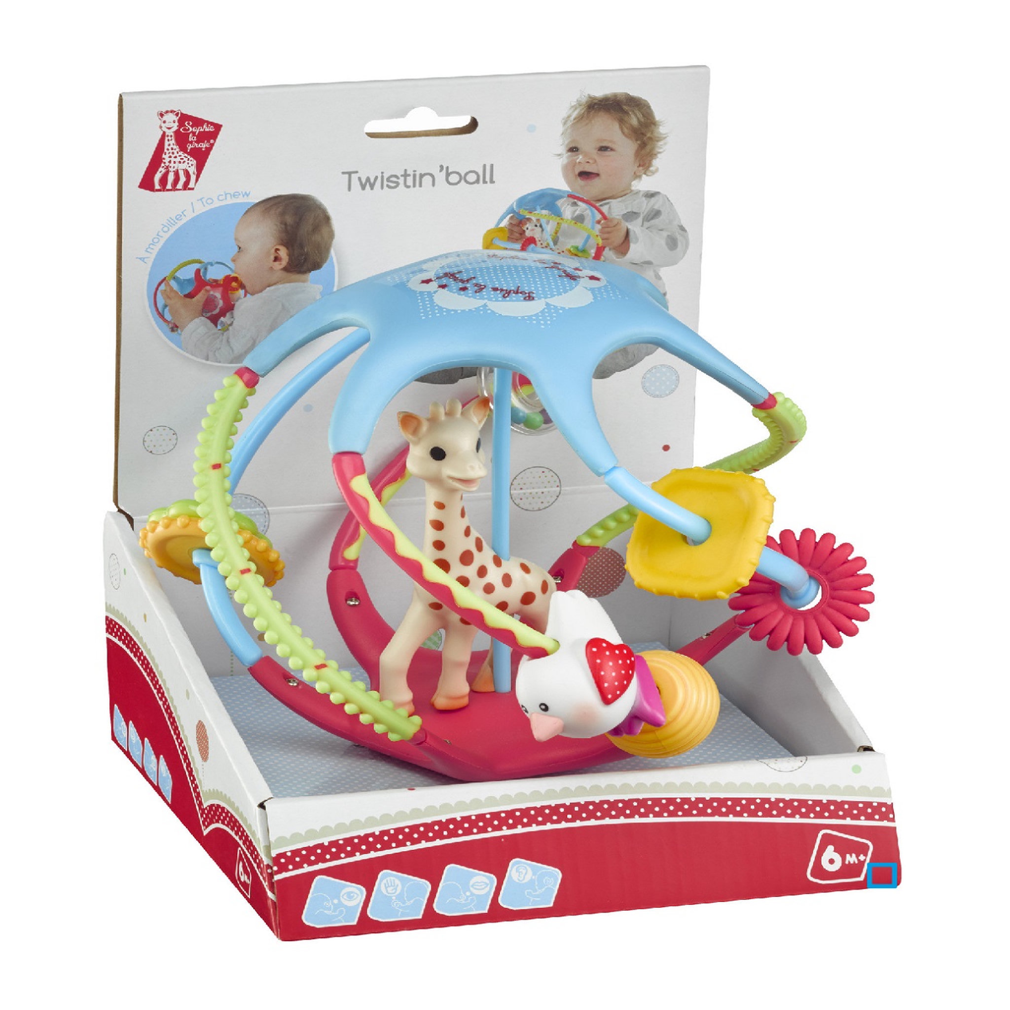Voir la diapositive 4 : VULLI Twistin'ball - Sophie La Girafe 