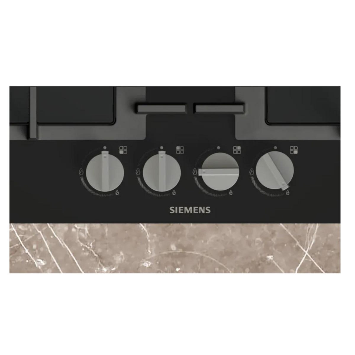 Siemens Table de cuisson gaz 59cm 7800w noir - EN6B6HK40