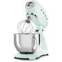 Voir la diapositive 3 : SMEG Robot pâtissier SMF03PGEU vert d'eau