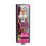 MATTEL Poupée Barbie Fashionistas - Jupe rose zébrée