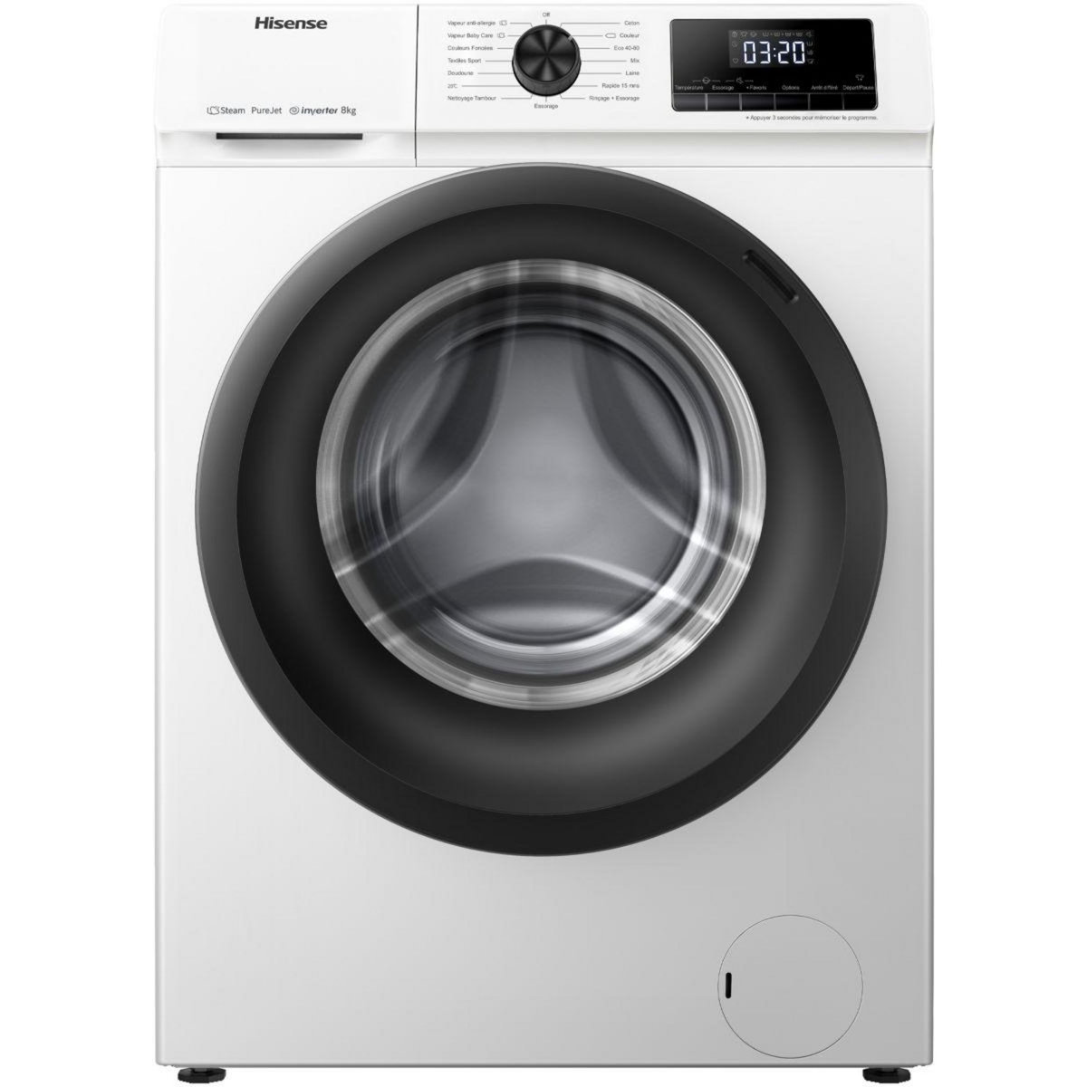 Hisense Lave linge hublot WF8014QAEVJM