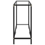 Voir la diapositive 3 : VIDAXL Table console Transparent 100x35x75 cm Verre trempe