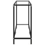 Voir la diapositive 3 : VIDAXL Table console Transparent 100x35x75 cm Verre trempe