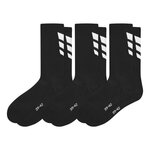 Erima X3 Paires de Chaussettes  Erima 3 Wings. Coloris disponibles : Noir