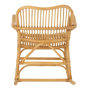 Voir la diapositive 4 : Paris Prix Fauteuil à Bascule en Rotin  Winand  87cm Naturel