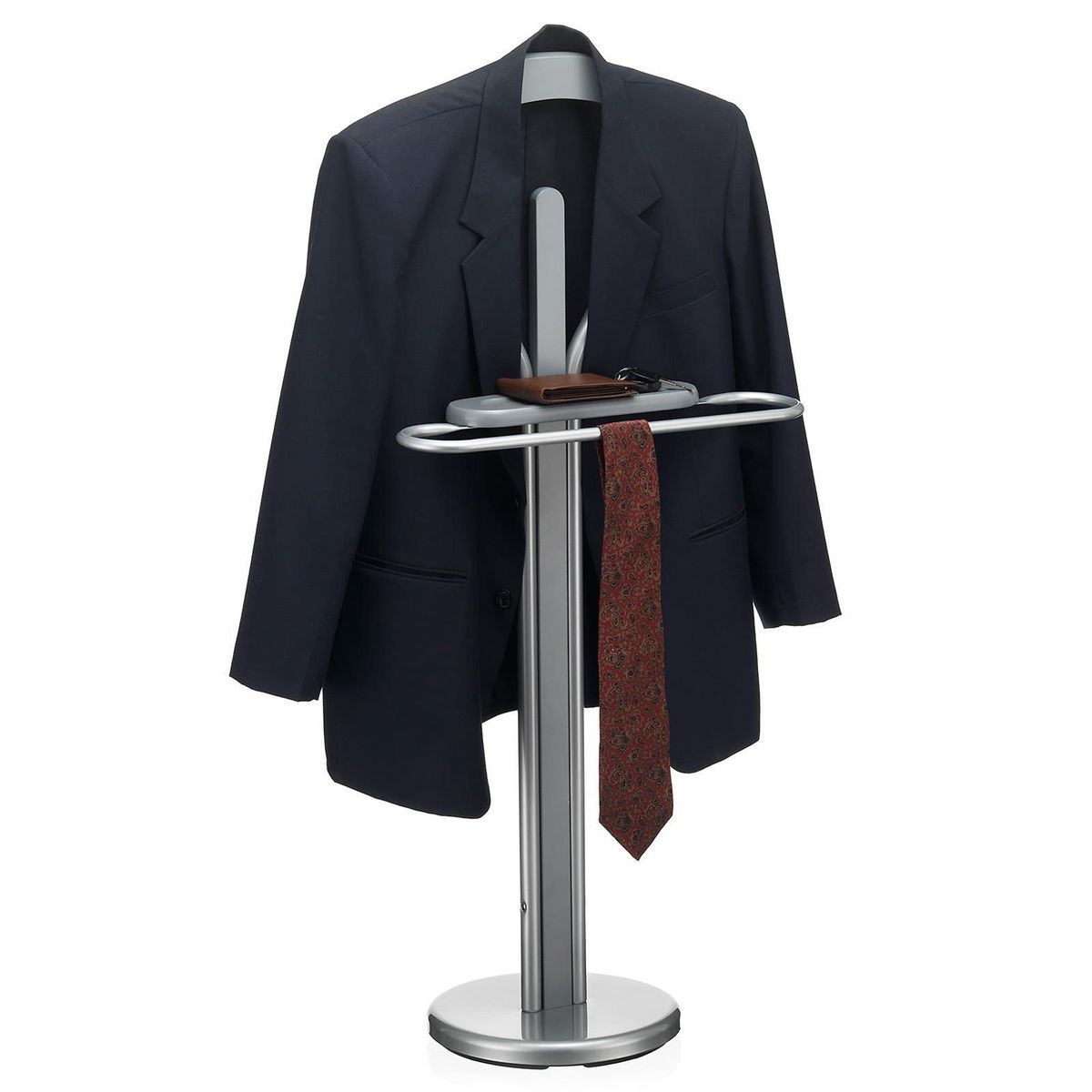 IDIMEX Valet FABIO, en métal laqué et MDF