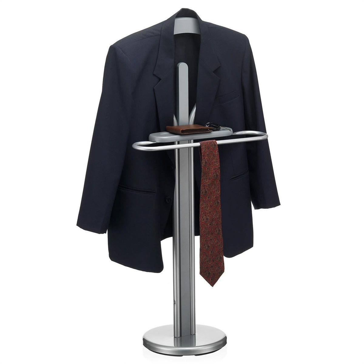 IDIMEX Valet FABIO, en métal laqué et MDF