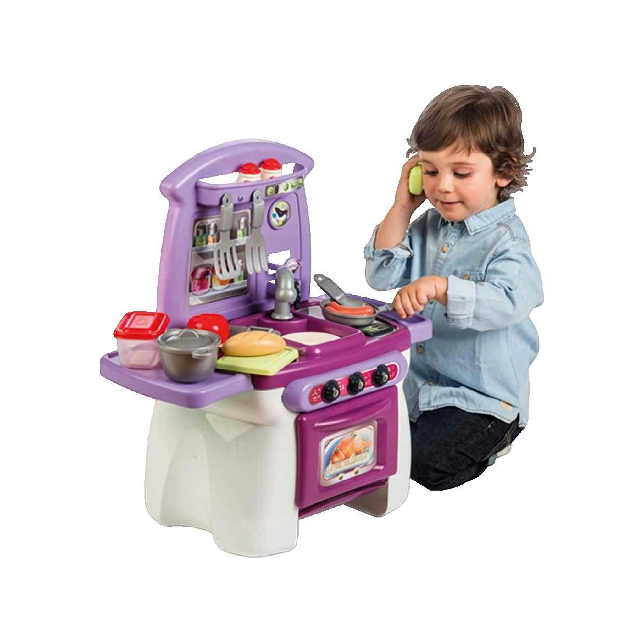 Voir la diapositive 3 : Chicos Jeu de cuisine Chicos My First Cook'home argenté