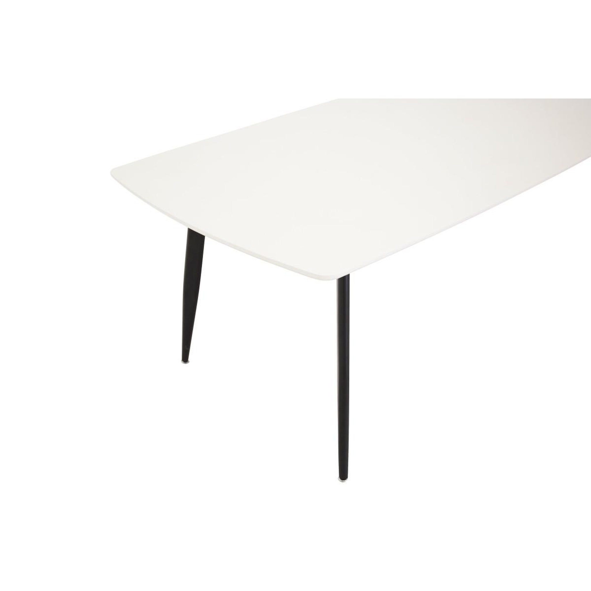 Voir la diapositive 5 : Paris Prix Table à manger  polar  240cm blanc & noir