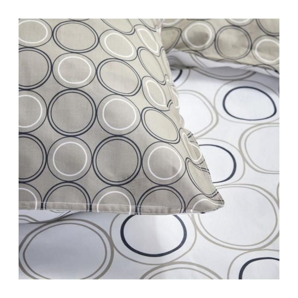 Today Parure de lit 2 personnes - TODAY - Sunshine 16.24 - 240 x 260 cm - 100% Coton imprimé