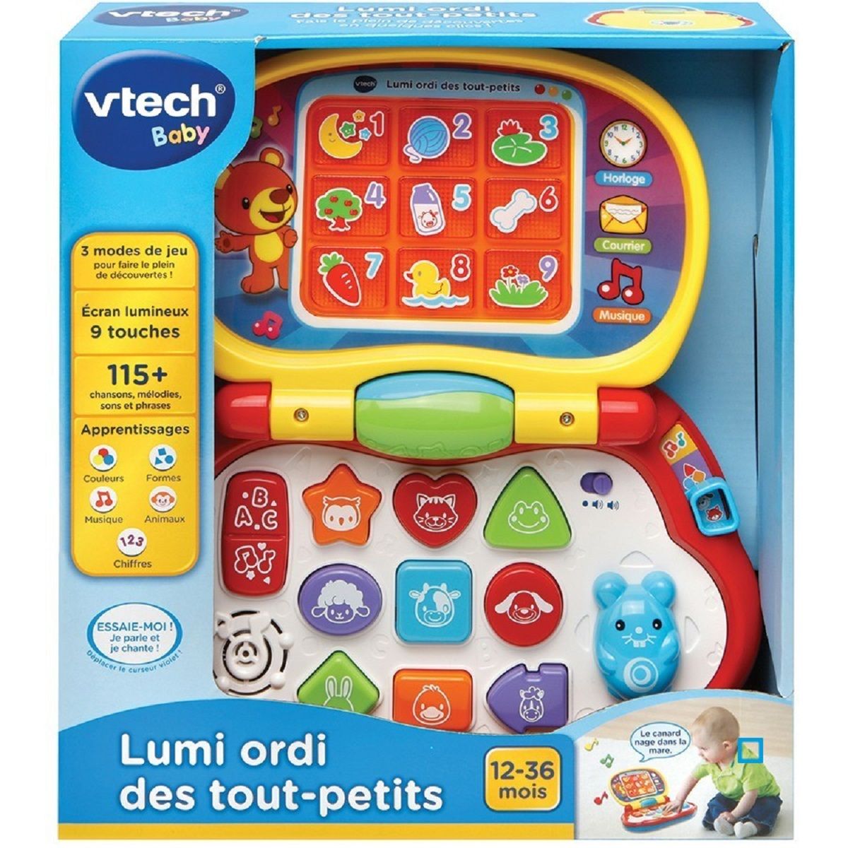 VTECH Lumi ordi des tout-petits 