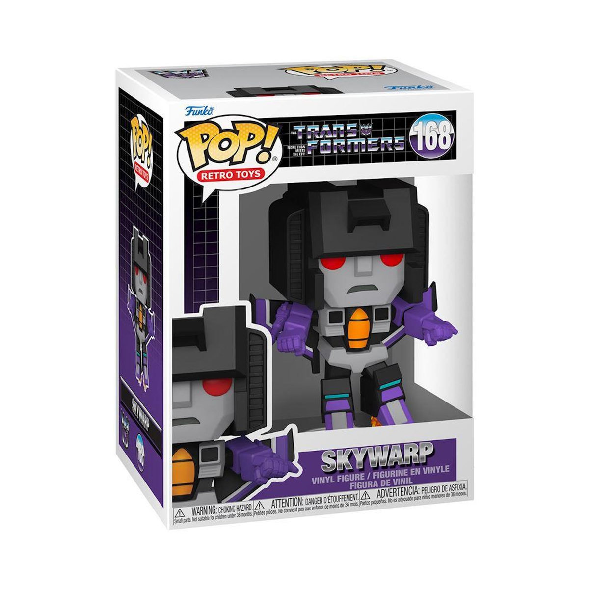 Funko Figurine Funko Pop Retro Toys Transformers S6 Skywarp with Chase Modèle aléatoire