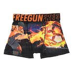 FREEGUN Boxer /Orange à Imprimés Garçon Freegun NIN. Coloris disponibles : Noir