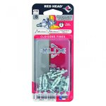 RED HEAD Lot de 10 chevilles et vis à expansion klix KXC410 RED HEAD, Diam.8 x L.23 mm