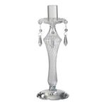 Paris Prix Bougeoir en Verre  Perles  24cm Transparent