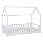 ATMOSPHERA Lit cabane pour enfant BOSCO. Coloris disponibles : Blanc