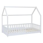ATMOSPHERA Lit cabane pour enfant BOSCO. Coloris disponibles : Blanc