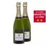 Lot de 2 bouteilles Champagne Brut Hélène de Choiseul Réserve