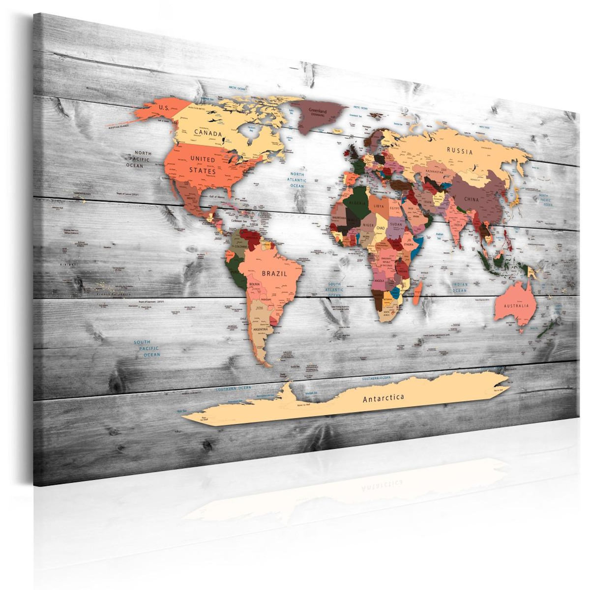 Paris Prix Tableau Imprimé  World Map : New Directions