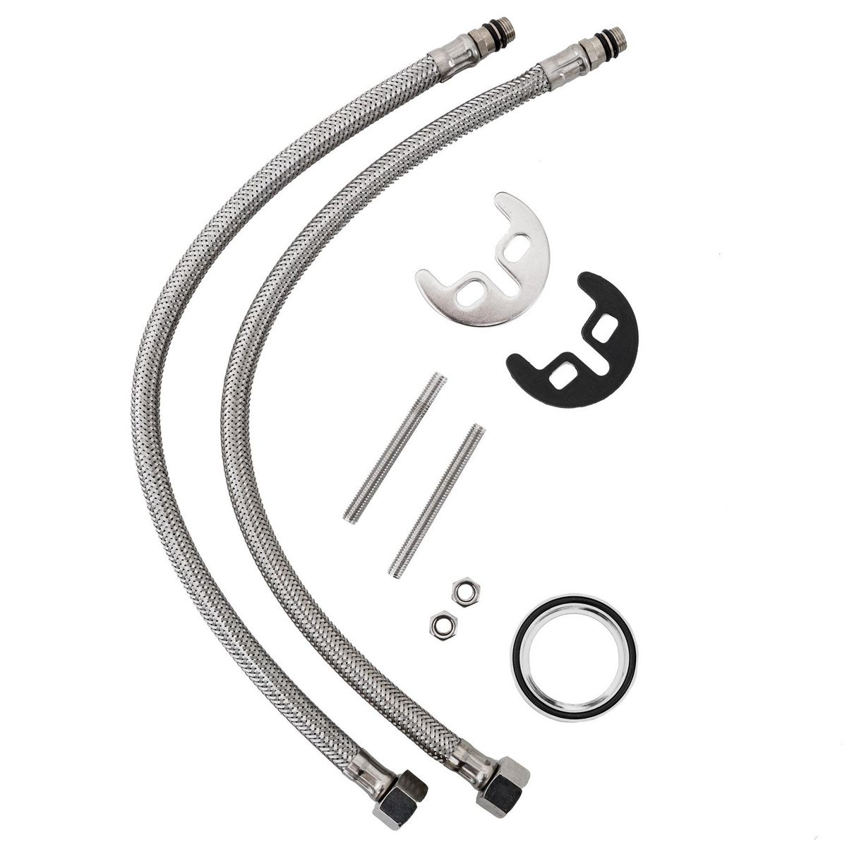 tectake Mitigeur à bec bas rond