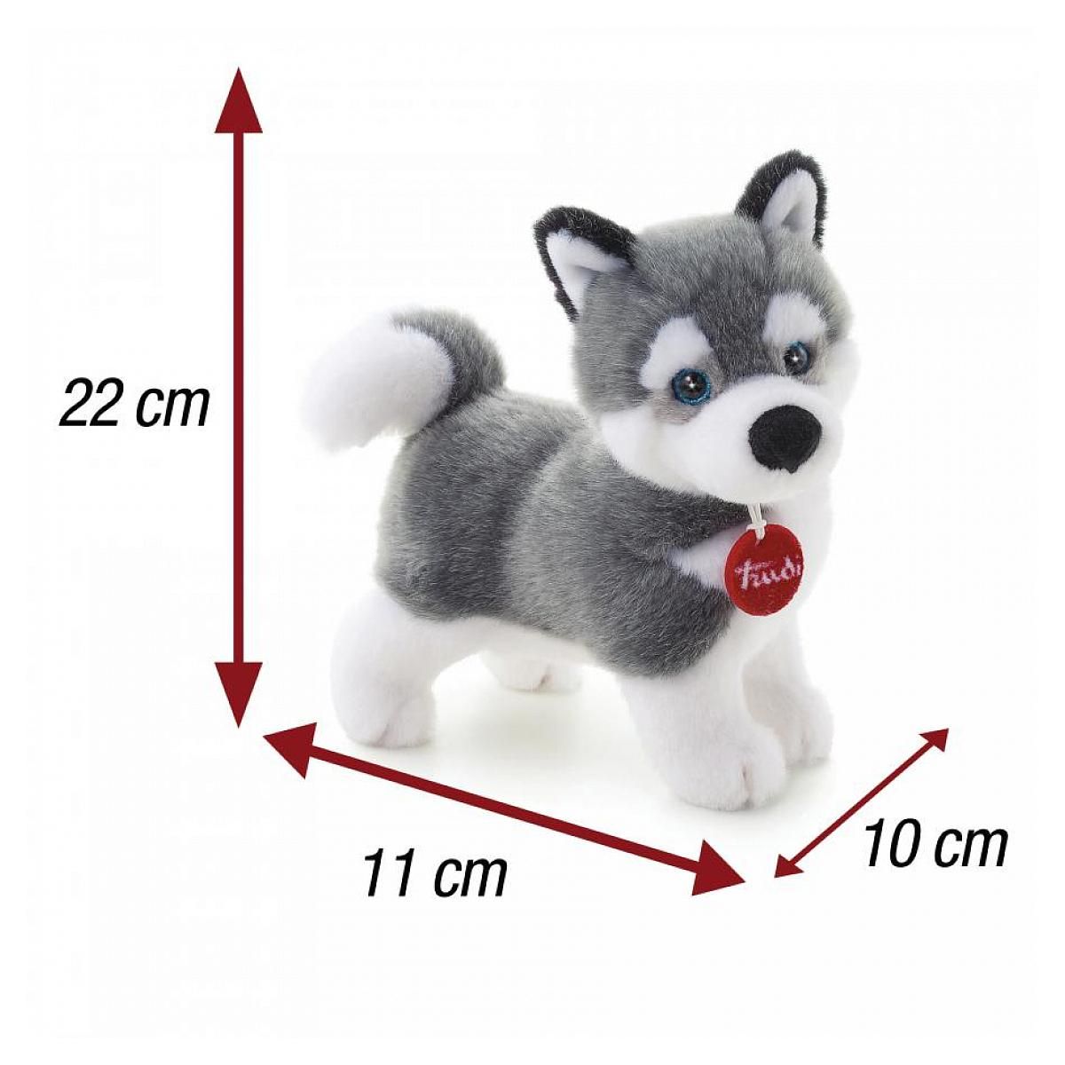 Trudi Peluche chien husky marcus s